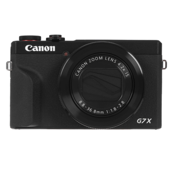 Компактный фотоаппарат Canon PowerShot G7X Mark III черный