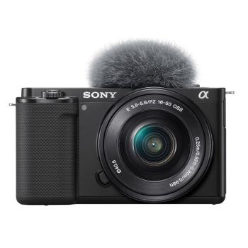 Цифровой фотоаппарат со сменной оптикой Sony ZV-E10 Kit 16-50mm, черный