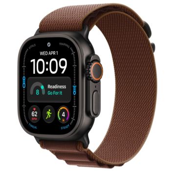 Apple Watch Ultra 4 GPS+Cellular, 49 мм, Black Titanium Burgundy Alpine Loop M