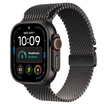 Apple Watch Ultra 4 GPS+Cellular, 49 мм, Black Titanium Milanese Loop M