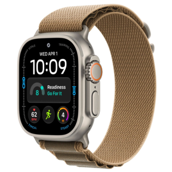 Apple Watch Ultra 4 GPS+Cellular, 49 мм, Natural Titanium Desert Alpine Loop M