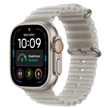 Apple Watch Ultra 4 GPS+Cellular, 49 мм, Natural Titanium TransluGray Ocean Band